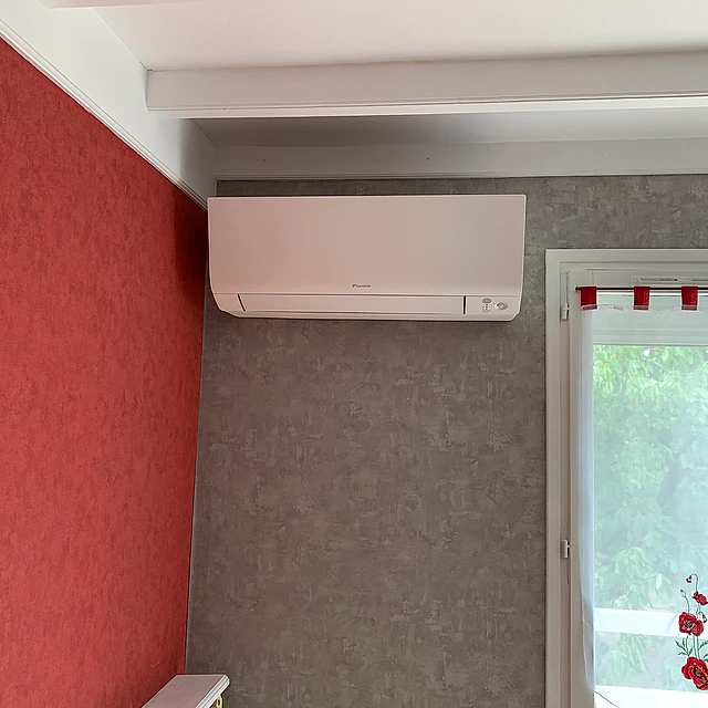 Installation d'un mono split dans une maison individuelle